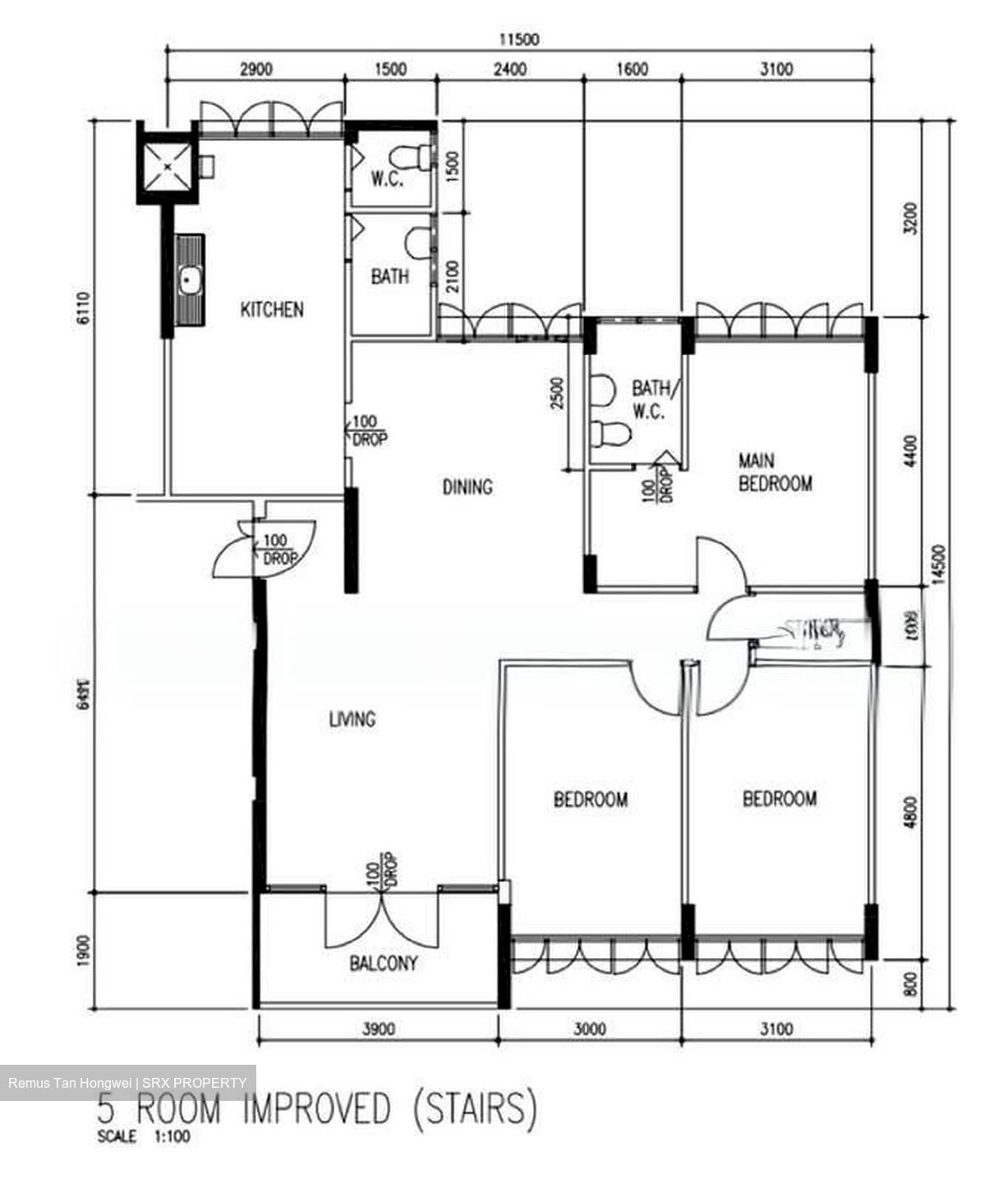 Blk 648 Ang Mo Kio 61 (Ang Mo Kio), HDB 5 Rooms #580827511